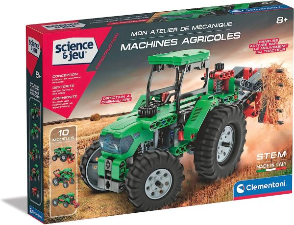 CLE52722 - Science and games - My mechanical workshop - Agricultural machinery - 1