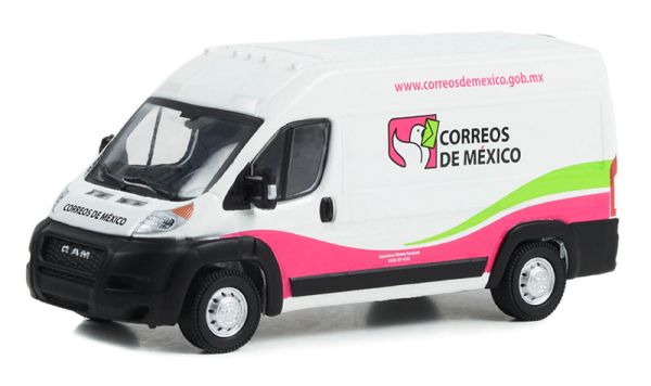 GREEN53050-F - RAM Promaster 2500 2021 Correos de Mexico from the ROUTE RUNNERS series in blister packs - 1