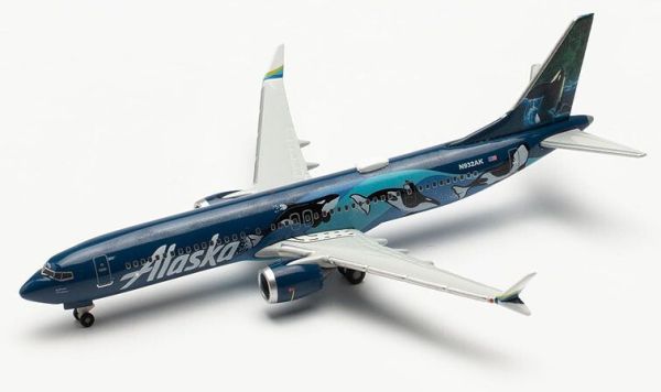 HER536820 - BOEING 737 Max 9 Alaska Orca West Coast Wonders - 1