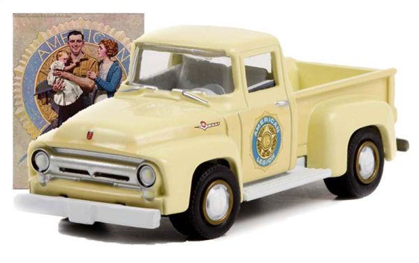 GREEN54060-B - FORD F-100 1956 from the NORMAN ROCKWELL series in blister pack - 1