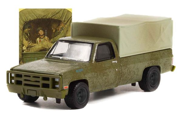 GREEN54060-F - 1984 CHEVROLET M1008 from the NORMAN ROCKWELL series in blister pack - 1