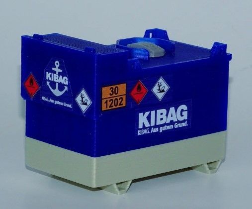 MSM5434/02 - KIBAG 3,000L construction tank - in miniature - 1