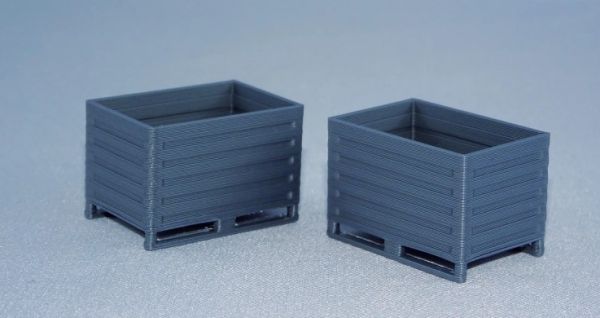 MSM5470/01 - 2 Closed material bins - miniature - 1