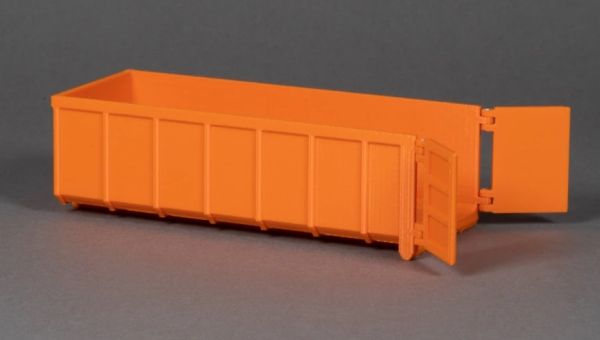 MSM5603/02 - Orange 20m3 container skip - 1