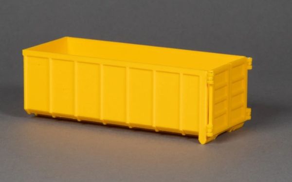 MSM5604/01 - Yellow 25m3 skip - 1