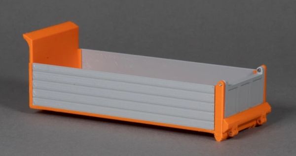 MSM5612/02 - Orange aluminium tipping skip - 1