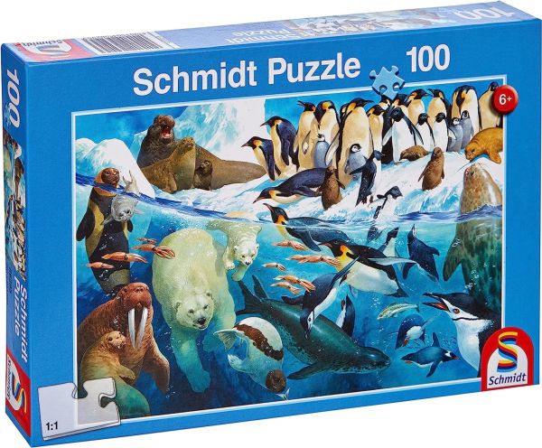 SCM56295 - 100 Piece Puzzle Animals of the Arctic Circle - 1