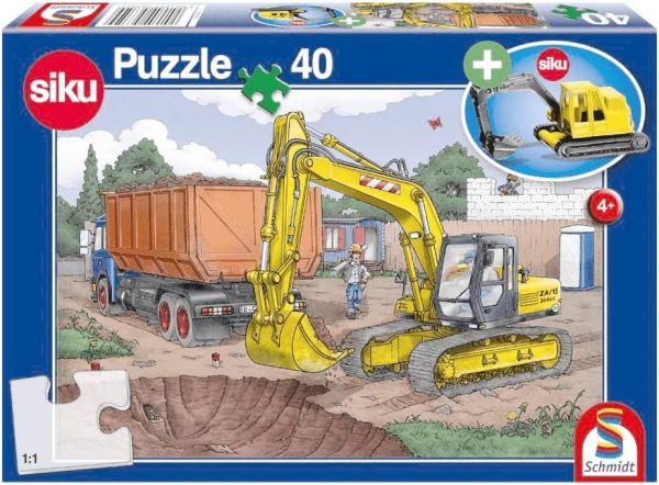 SCM56350 - 40 piece construction site puzzle - 1