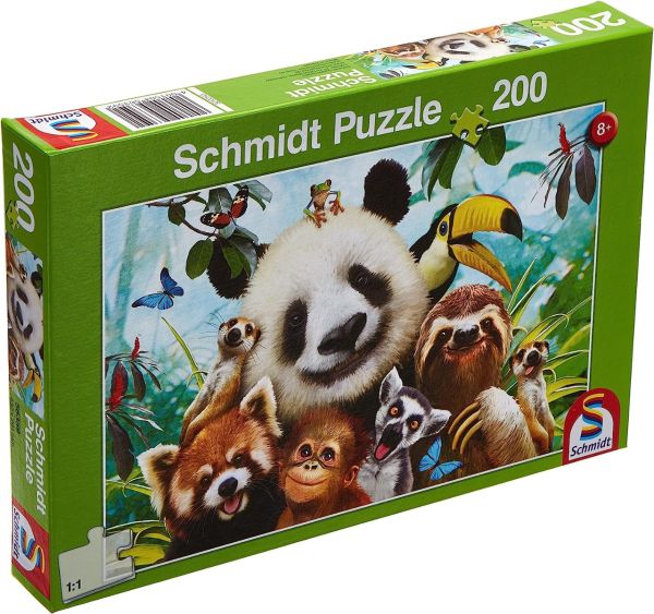 SCM56359 - Puzzle 200 pieces Our friends the animals - 1