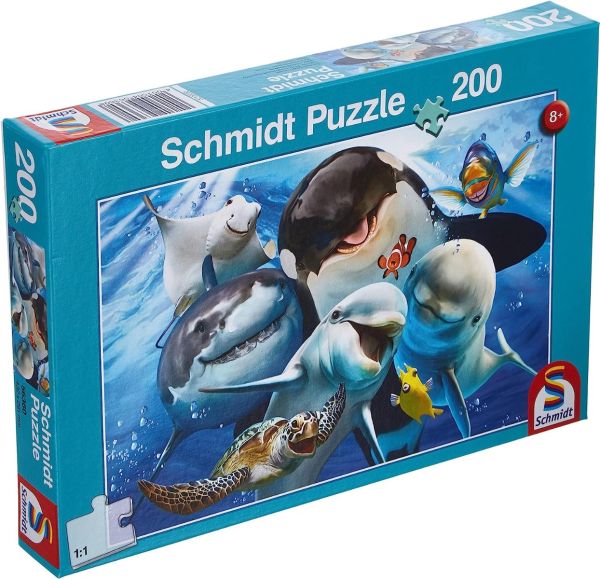 SCM56360 - 200 piece puzzle Friends of the Underwater World - 1