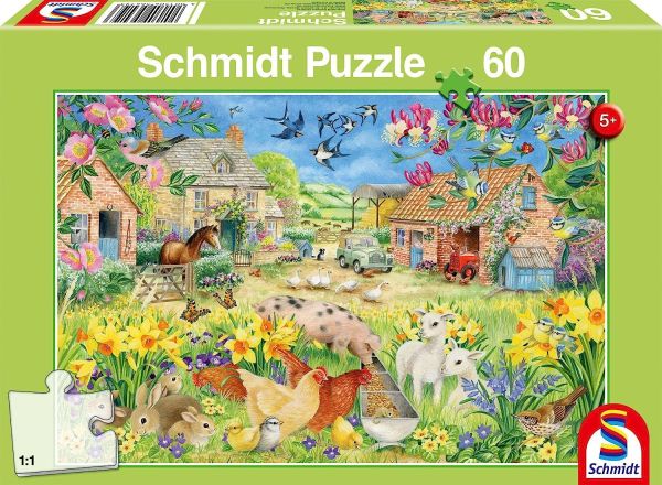 SCM56419 - 60 Piece Puzzle My little farm - 1