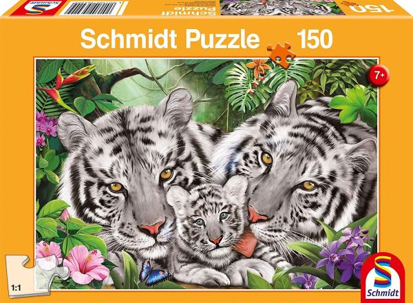 SCM56420 - 150 Piece Puzzle Tiger Family - 1