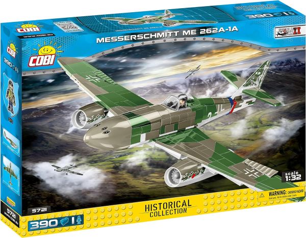 COB5721 - Military aircraft MESSERSCHMITT ME 262A 1A – 390 pieces - 1