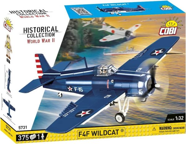 COB5731 - F4F WILDCAT-NORTHROP Grumman military aircraft - 375 pieces - 1