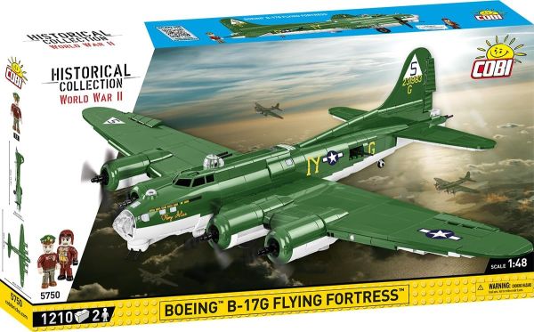 COB5750 - Boeing B-17G Flying Fortress military aircraft – 1210 pieces - 1