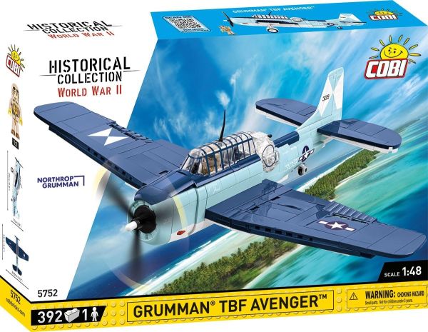 COB5752 - GRUMMAN TBF Avenger military aircraft - 392 pieces - 1