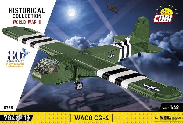 COB5755 - Military aircraft WACO CG-4 - 80th Anniversary - 784 Coins - 1