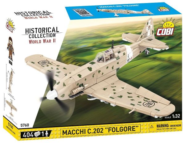 COB5760 - Military Aircraft Macchi C.202 - Folgore - 404 Parts - 1