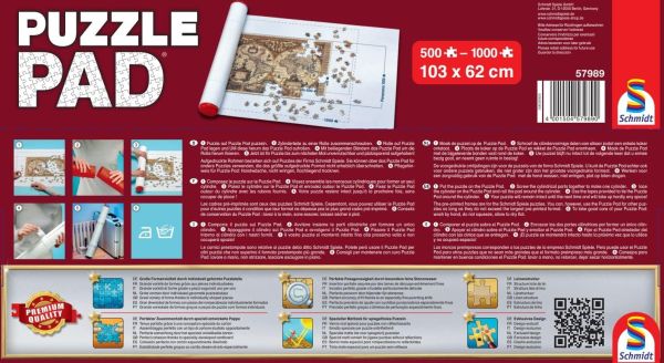 SCM57989 - Puzzle mat for 500 to 1000 pieces - 103x62 cm - 1