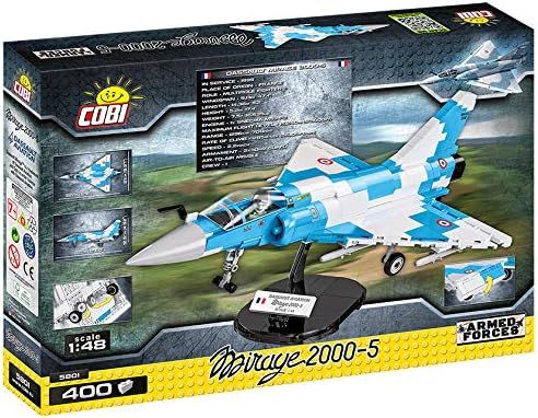 COB5801 - MIRAGE 2000-5 military aircraft – 400 pieces - 1