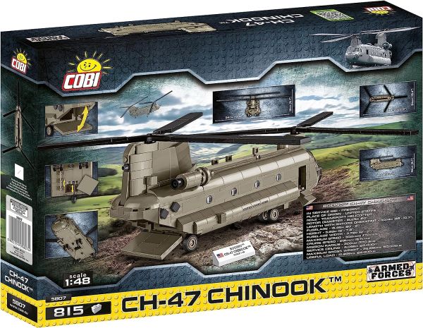 COB5807 - CH-47 CHINOOK military aircraft - 815 pieces - 1