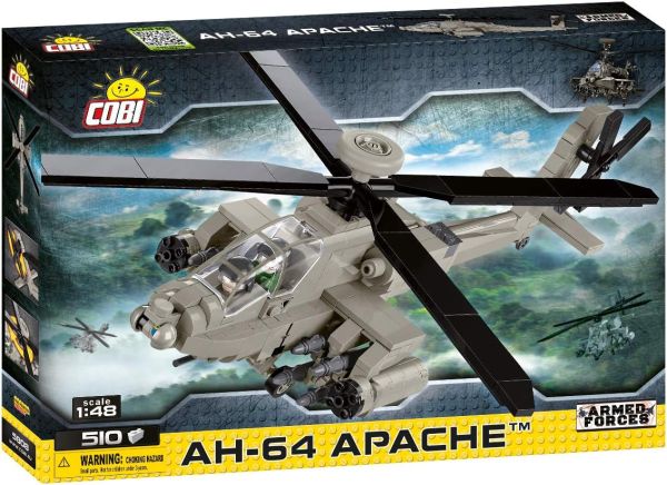 COB5808 - AH-64 APACHE military aircraft – 510 pieces - 1