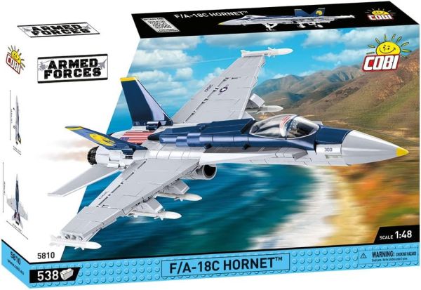 COB5810 - F/A-18C HORNET military aircraft - 538 pieces - 1