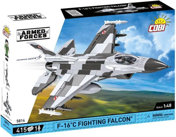 COB5814 - F-16C FIGHTING FALCON Airplane - 415 Pieces - 1