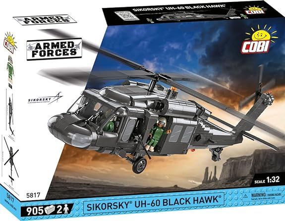 COB5817 - SIKORSKY UH-60 Black Hawk Military Helicopter - 905 Parts - 1