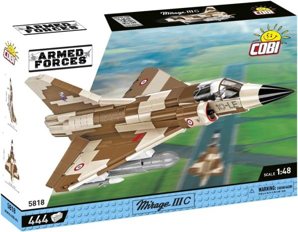 COB5818 - MIRAGE IIIC military aircraft - 444 pieces - 1