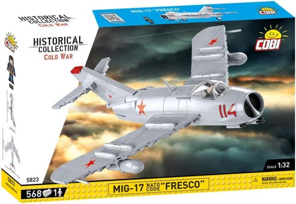 COB5823 - Military aircraft MIG-17 FRESCO - 568 Parts - 1