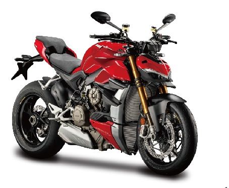 NEW58273 - Red DUCATI Super Naked V4S Motorcycle - 1