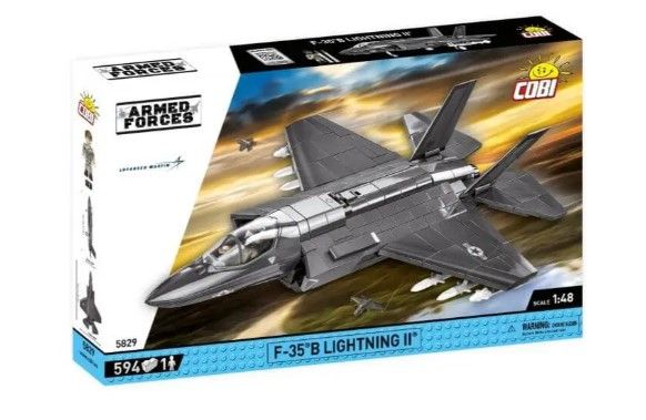 COB5829 - F-35B LIGHTNING II Military Aircraft – 594 Parts - 1