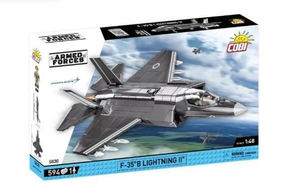 COB5830 - F-35B LIGHTNING II RAF military aircraft – 594 pieces - 1