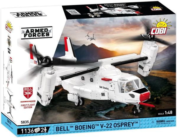 COB5835 - BELL BOEING V-22 Osprey military aircraft - 1136 pieces - 1