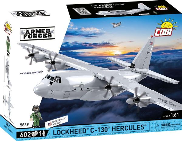 COB5839 - LOCKHEED C-130J Hercules military aircraft - 602 pieces - 1