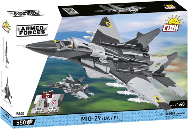 COB5840 - MIG-29 UKR/PL military aircraft – 550 pieces - 1