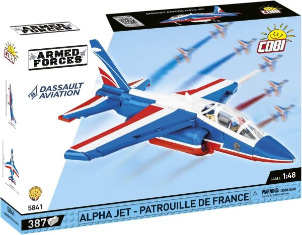 COB5841 - French patrol plane ALPHA JET - 387 pieces - 1