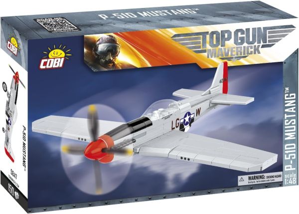 COB5847 - TOP GUN P-51D MUSTANG military aircraft – 145 pieces - 1