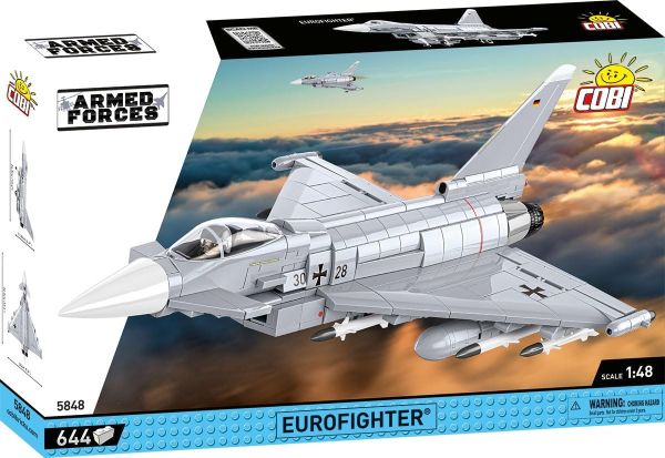 COB5848 - EUROFIGHTER military aircraft - 644 pieces - 1