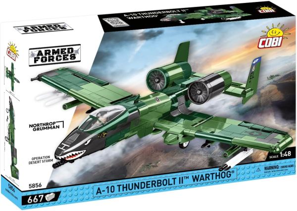 COB5856 - A-10 THUNDERBOLT II Warthog Military Aircraft - 667 Pieces - 1