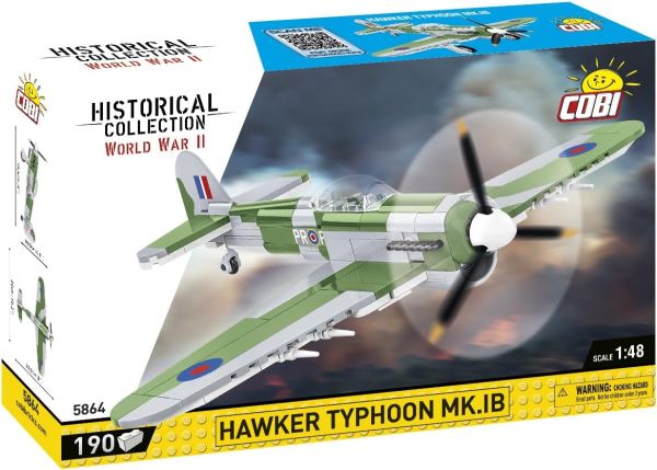 COB5864 - Military aircraft HAWKER TYPHOON MK.IB - 190 pieces - 1