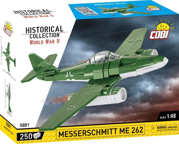 COB5881 - MESSERSCHMITT ME 262 military aircraft - 250 pieces - 1