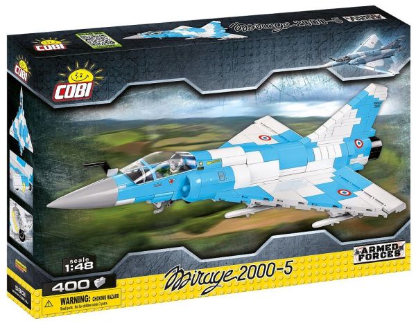 COB5891 - Mirage 2000-5 Military Aircraft - 400 Parts - 1