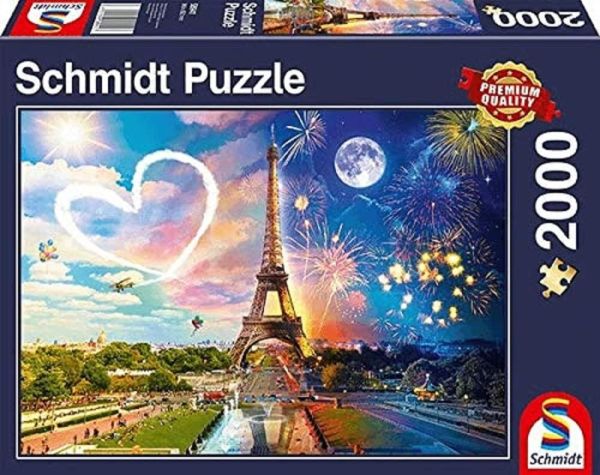 SCM58941 - 2000 pieces Paris by day and night puzzle - 1