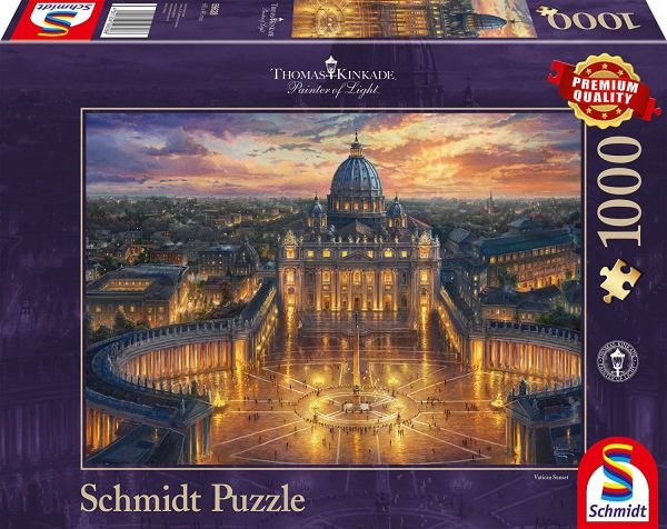 SCM59628 - 1000 pieces puzzle The Vatican by Thomas KINKADE - 1