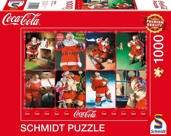 SCM59956 - 1000 Piece Father Christmas Puzzle COCA COLA - 1