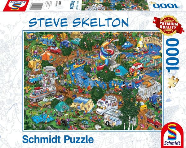 SCM59965 - 1000 Pieces Puzzle Dead time of everyday life Steve SKELTON - 1