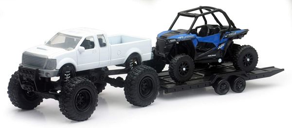 NEW50066 - 4x4 with car carrier and POLARIS RZR XP1000 EPS - 1