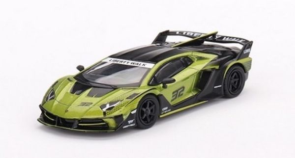 MGT00605-L - LAMBORGHINI LB Silhouette WORKS Aventador GT EVO green - 1